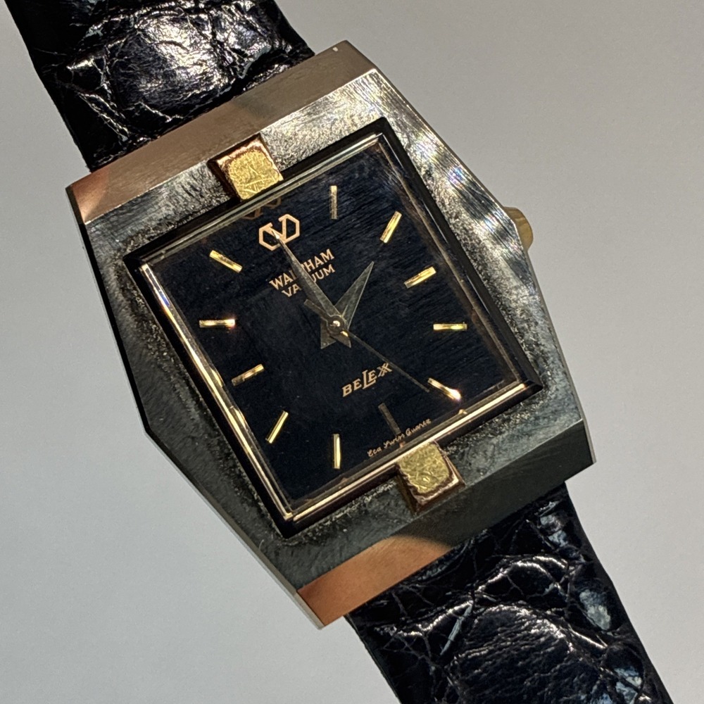 Waltham Vacuum BELEXX Women's Watch Lady 28mm Tank - Working! Rare!
